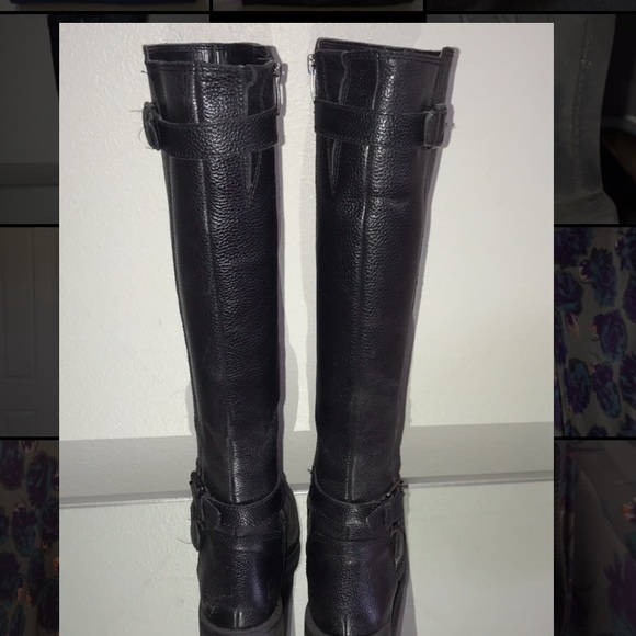Below the Knee leather boots - Picture 2 of 3